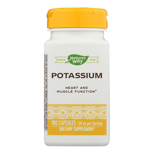 Nature's Way - Potassium - 100 Capsules