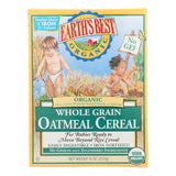 Earth's Best Organic Whole Grain Oatmeal Infant Cereal - Case Of 12 - 8 Oz.