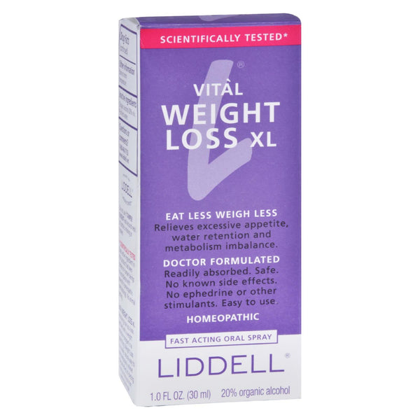 Liddell Homeopathic Weight Loss Xl - 1 Fl Oz