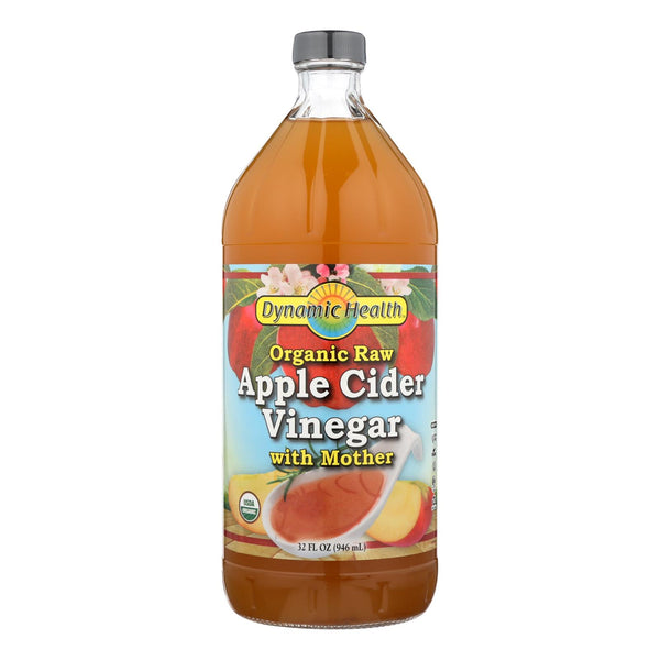 Dynamic Health Apple Cider Vinegar - Organic With Mother - 32 Oz