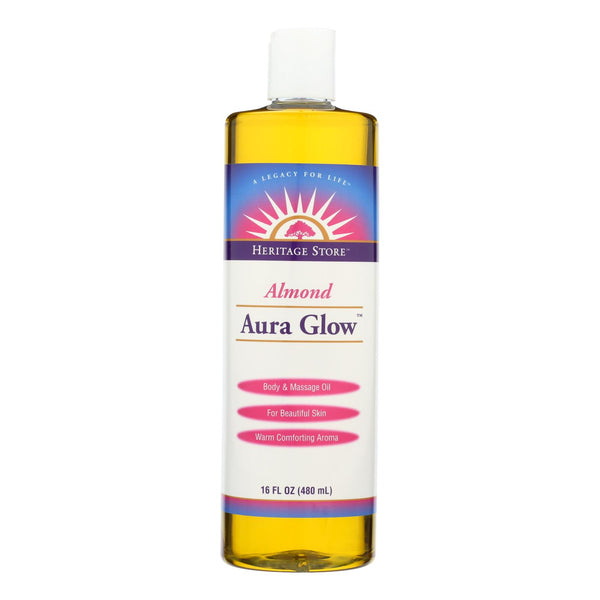 Heritage Products Aura Glow Skin Lotion Almond - 16 Fl Oz