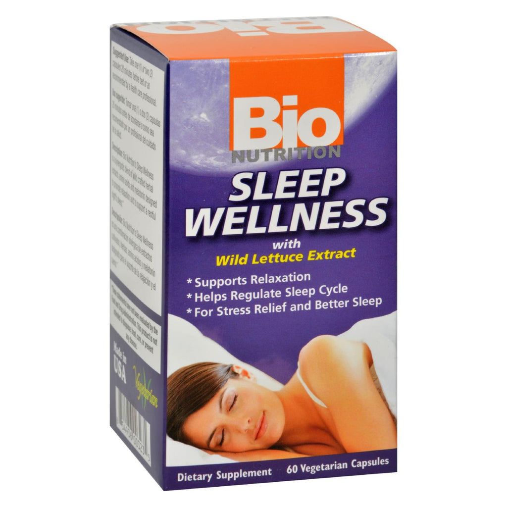 Bio Nutrition - Sleep Wellness - 60 Vcaps