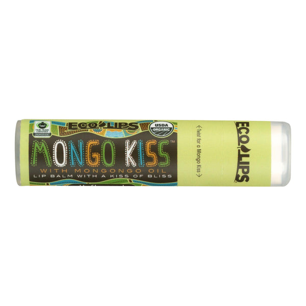 Mongo Kiss - Lip Balm - Organic - Unflavored - Case Of 15 - .25 Oz