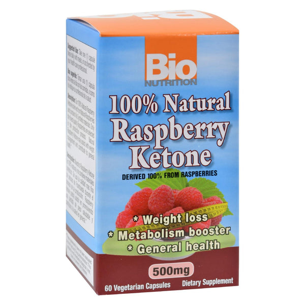 Bio Nutrition - Raspberry Keytones - 500 Mg - 60 Ct