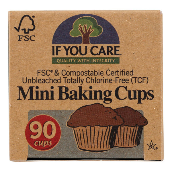 If You Care Baking Cups - Mini Cup - Case Of 24 - 90 Count