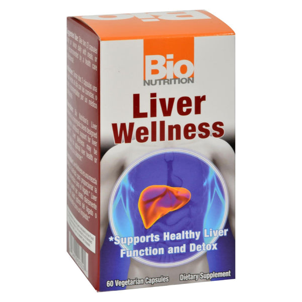 Bio Nutrition - Liver Wellness - 60 Vegetarian Capsules