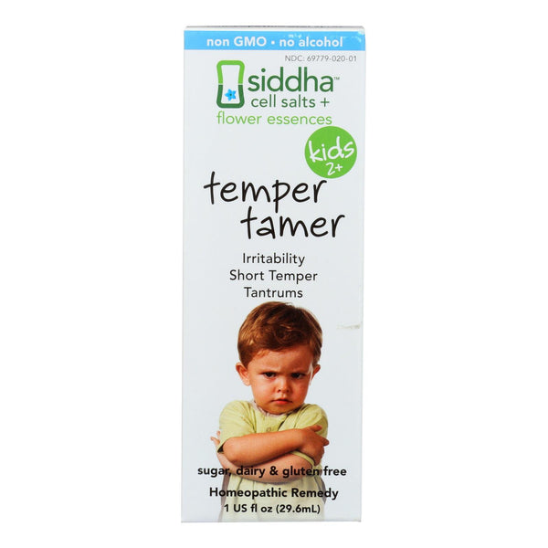 Siddha Flower Essences Temper Tamer - Kids - Age Two Plus - 1 Fl Oz