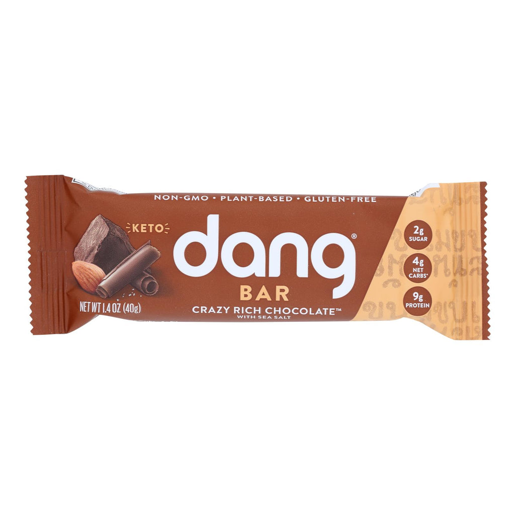 Dang - Bar - Chocolate Sea Salt - Case Of 12 - 1.4 Oz.